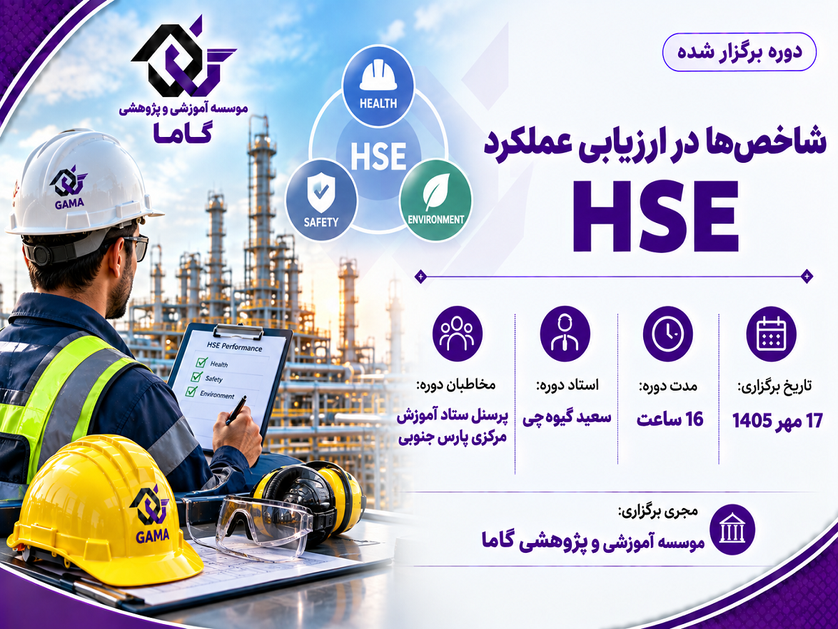 شاخص‌ها در ارزیابی عملکرد HSE